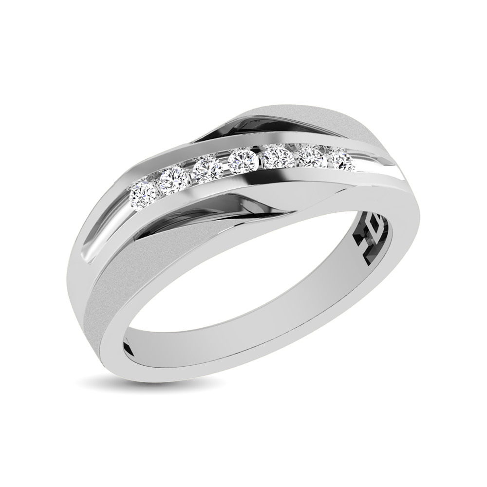1 Carat 10 Stone Channel Set Wedding Ring