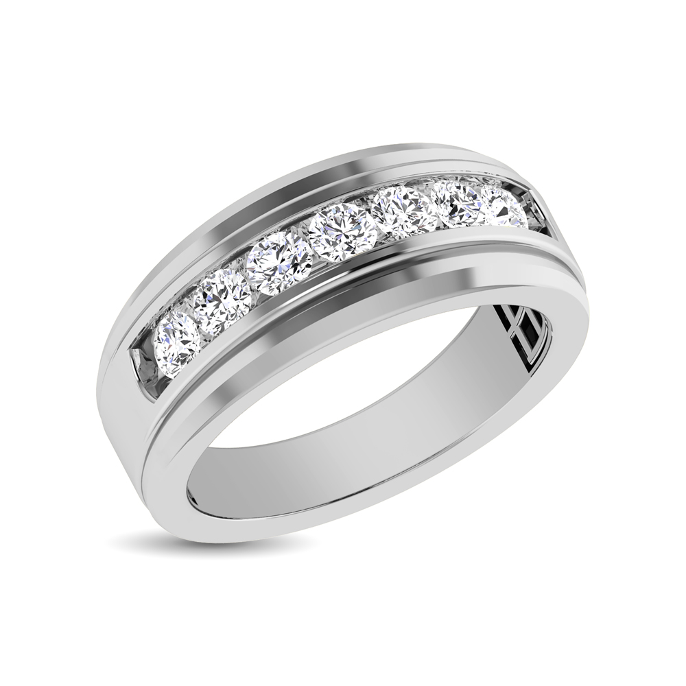1/4 CTW Diamond Anniversary Band with Channel Setting