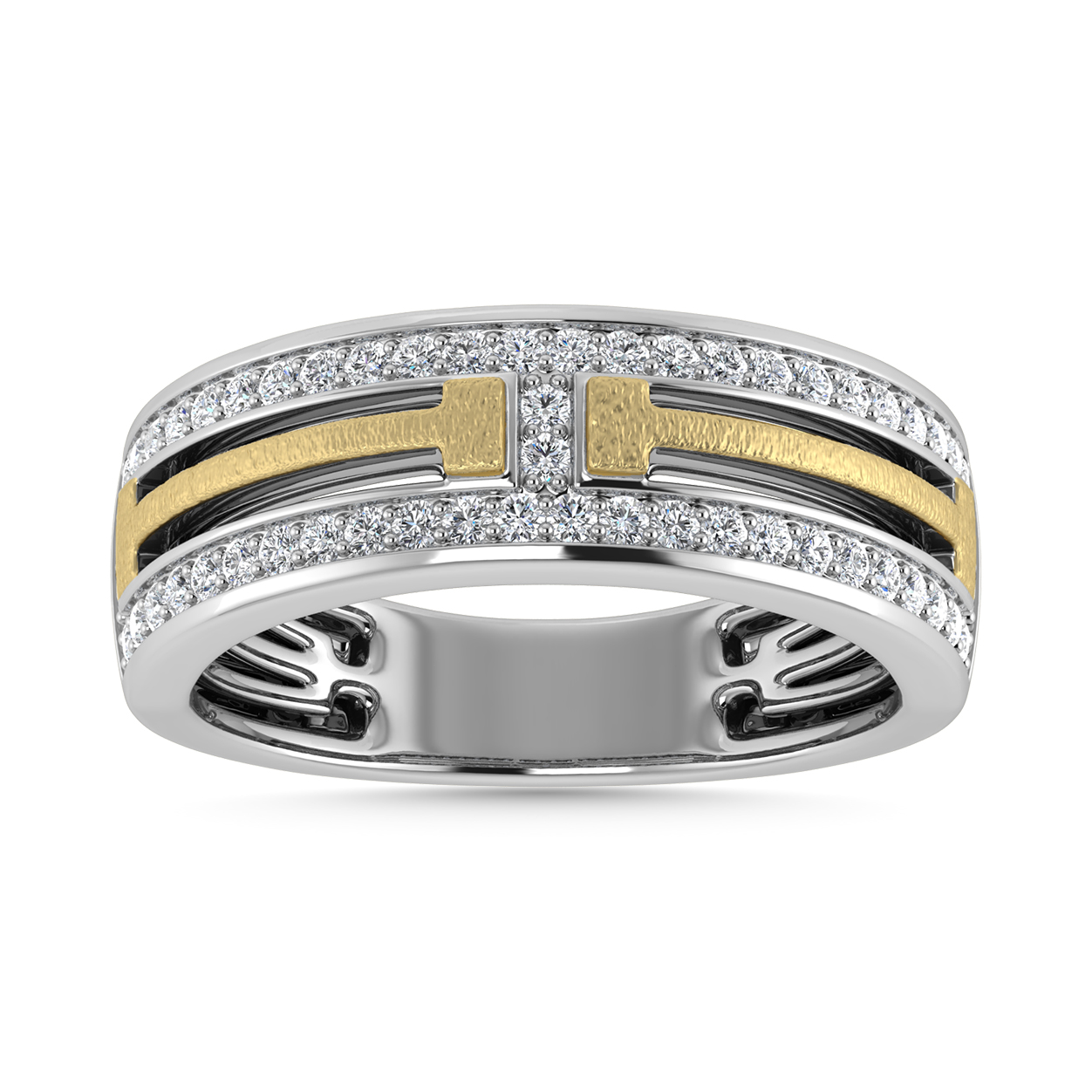 Gold And Diamond Modern Men's Fashion Finger Ring at best price in Thane