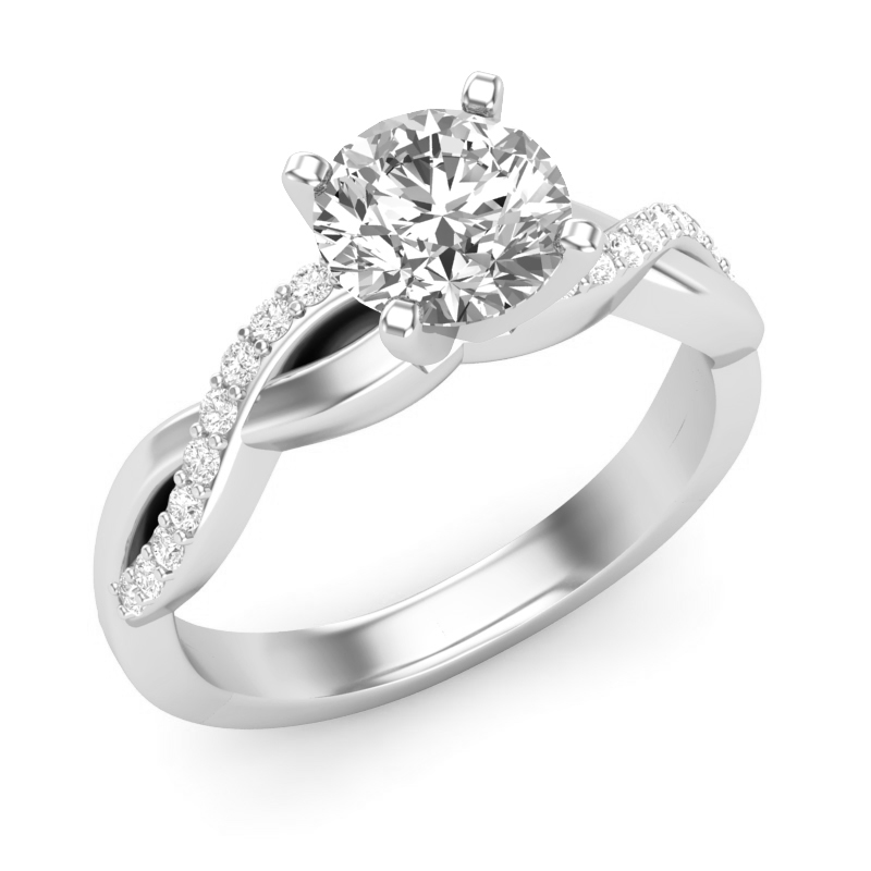 Engagement Ring - Center Stone Not Included