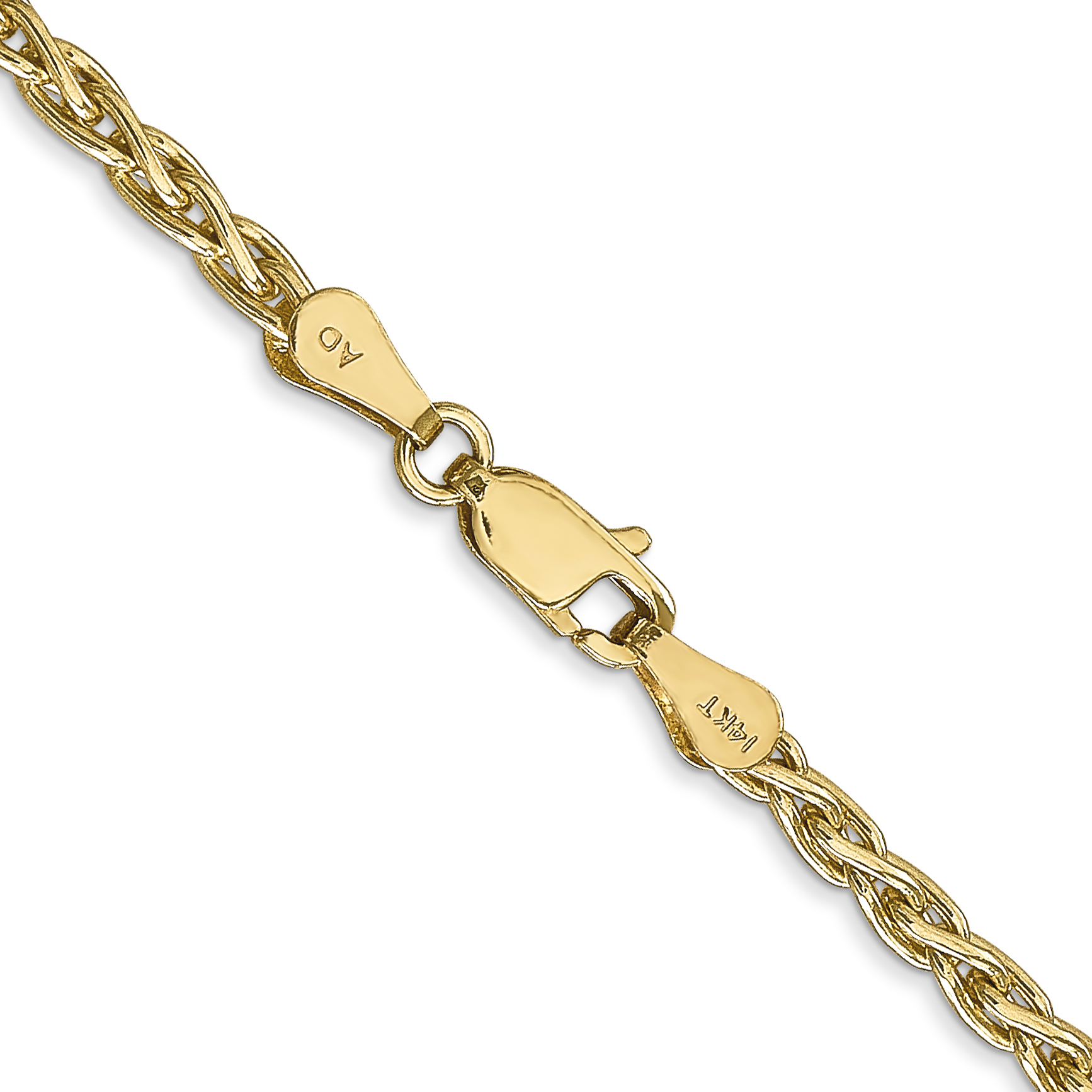 14k 3mm Parisian Wheat Chain - Unclaimed Diamonds