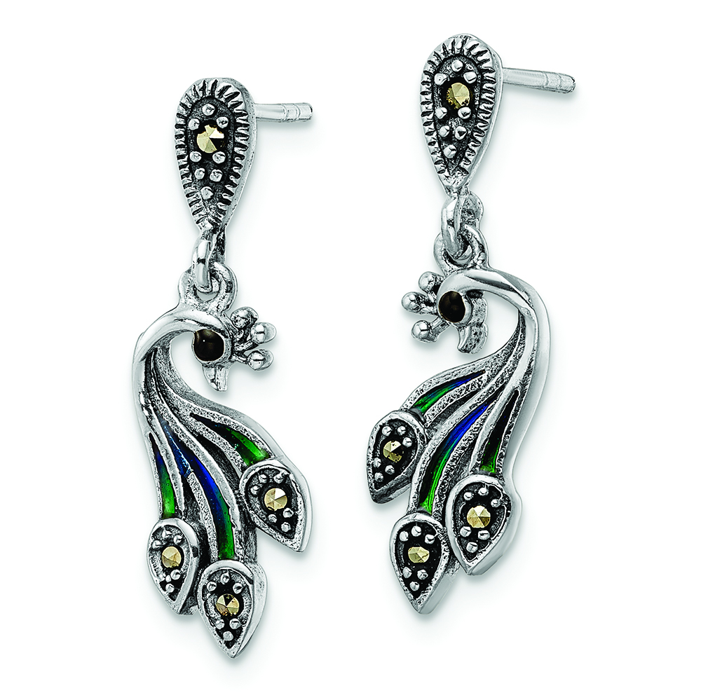 TRIBAL PEACOCK EARRINGS – Wearmebyradhaji