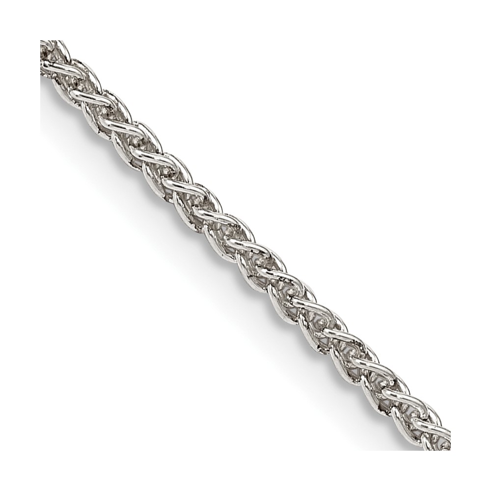 Sterling Silver 1.75mm Round Spiga Chain - Unclaimed Diamonds