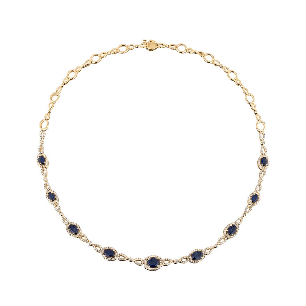 View Sapphire Necklace