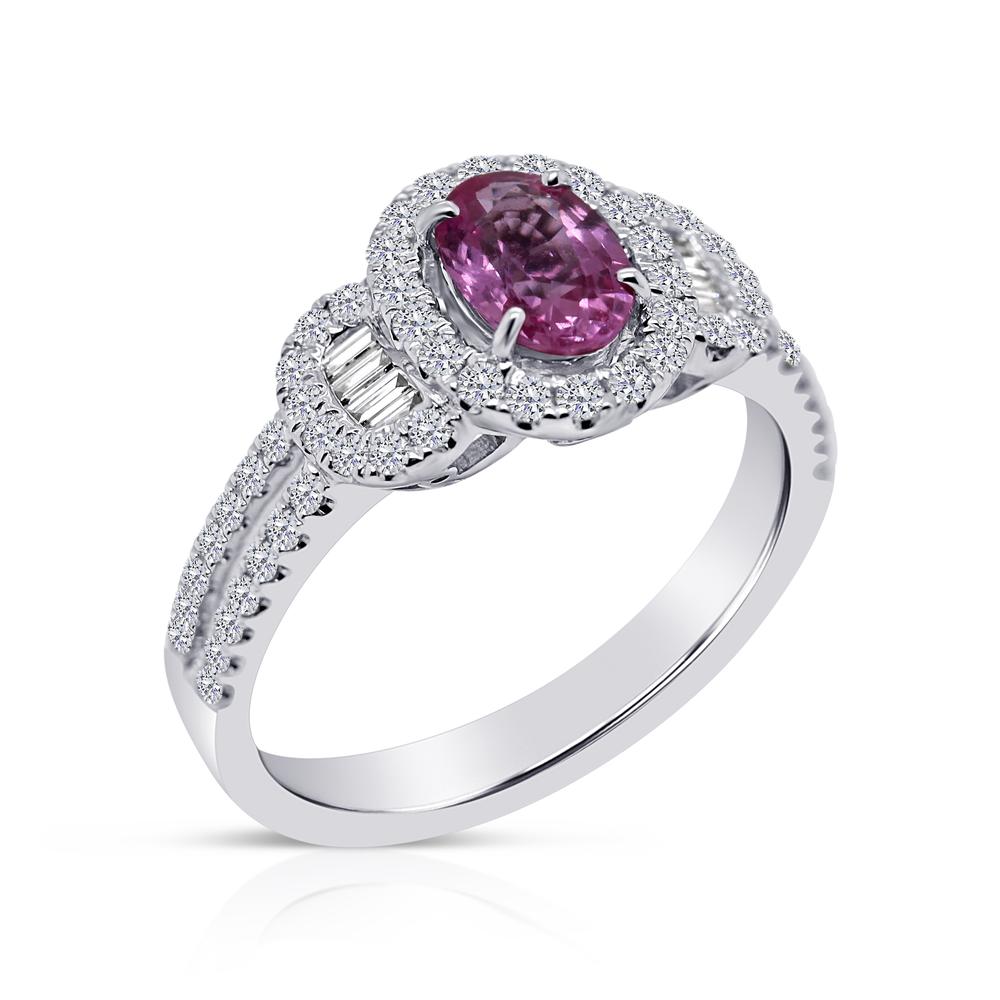 View Pink Sapphire Ring