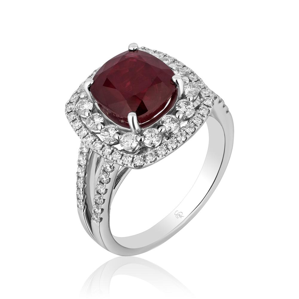 View Mozambiquan Ruby Ring with CDC Report