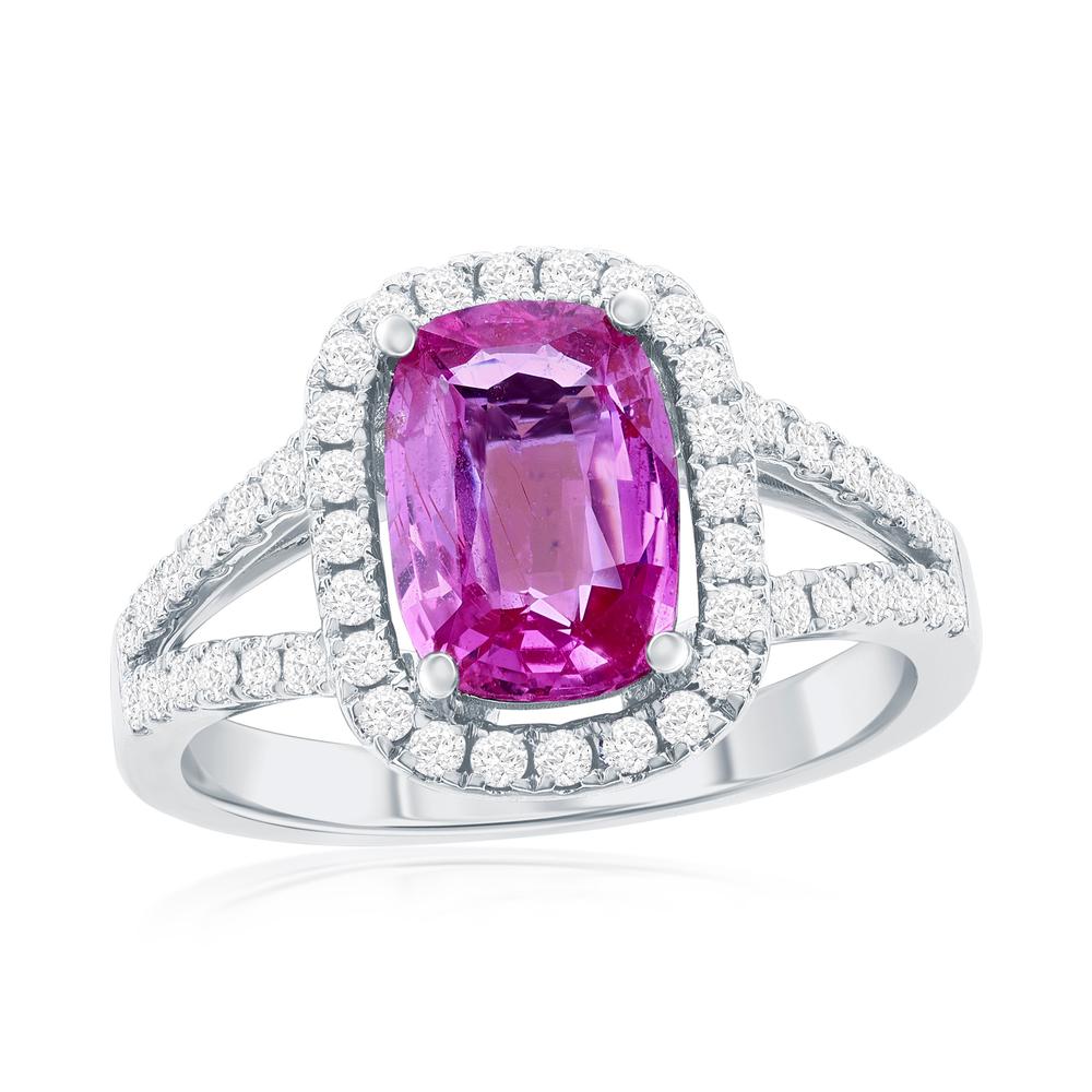 View Pink Sapphire Ring