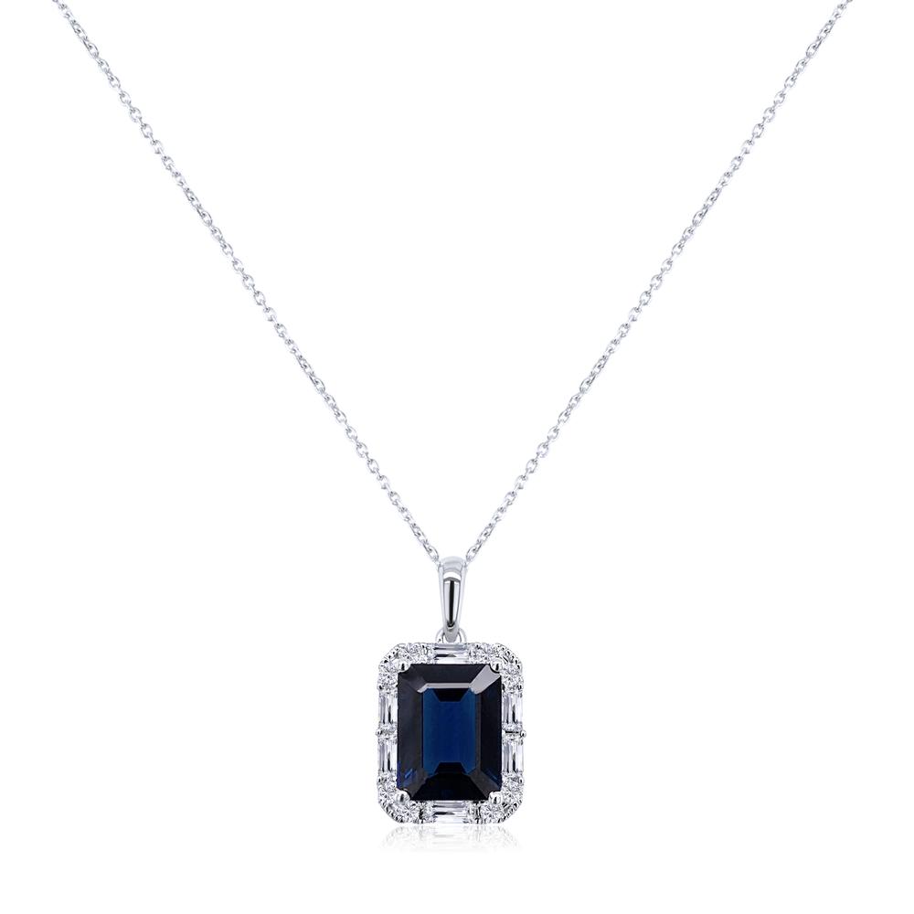View CDC Certified Sapphire Pendant
