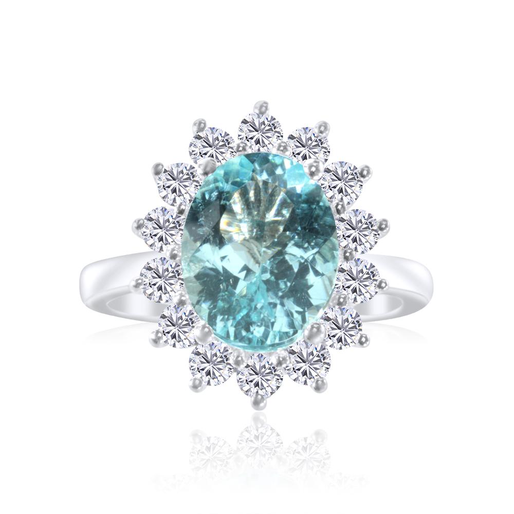 View GIA Certified Paraiba Tourmaline Ring