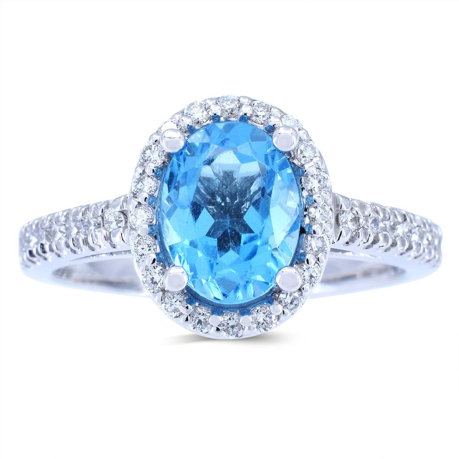 1-2/3-ct-Oval-Blue-Topaz-and-Diamond-Single-Row-Gemstone-Ring by ...